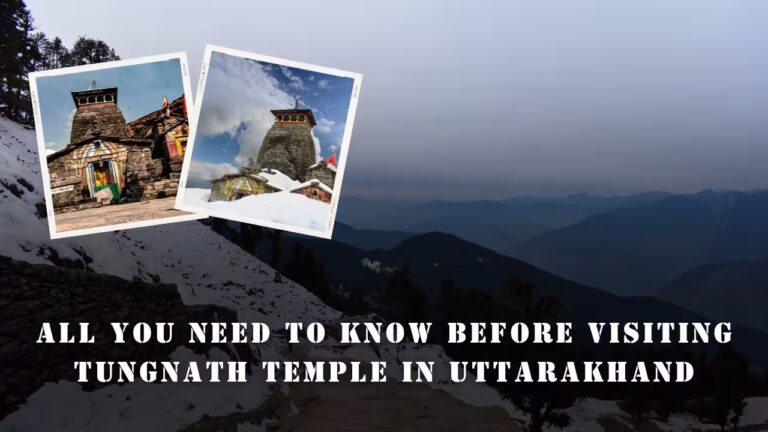 Tungnath Temple in Chopta Uttarakhand | History | Hotels & More