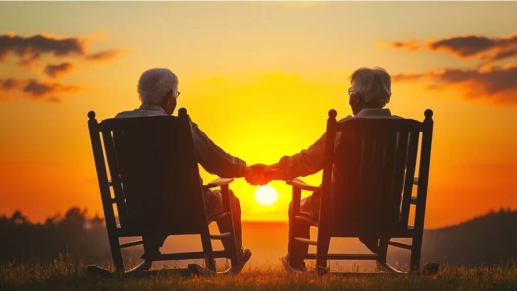 Sunset view of Himalayan ranges from Chopta Valley near Kedarnath – a perfect spot for photography lovers.