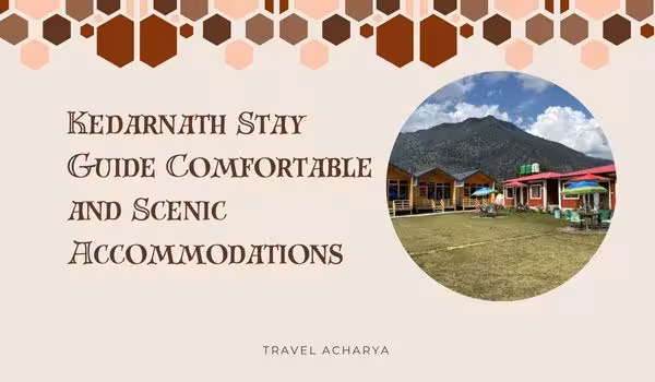 Kedarnath accommodation options